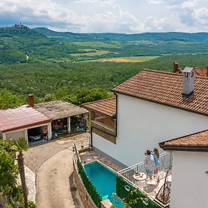 Vikendica Belveder Motovun With Heated Pool